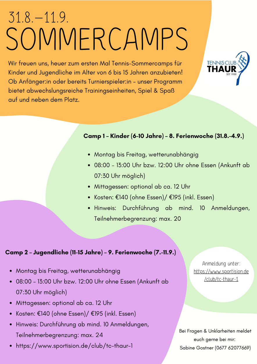 31.8-11.9 Sommercamps