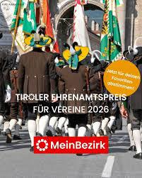 Ehrenamtspreis Tirol 2026 - Bezirkssieger